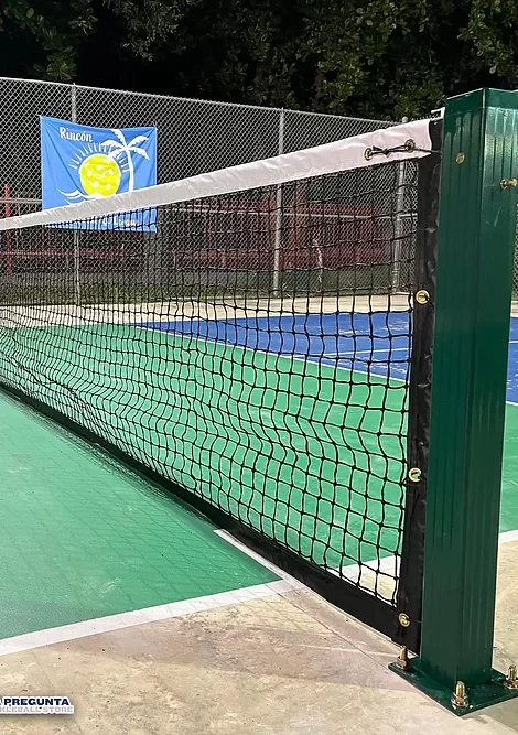 Aluminum Pickleball Post System w/Net